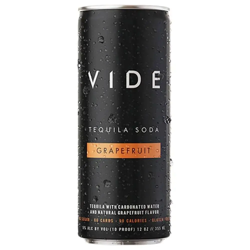 VIDE Grapefruit Tequila Soda 4PK