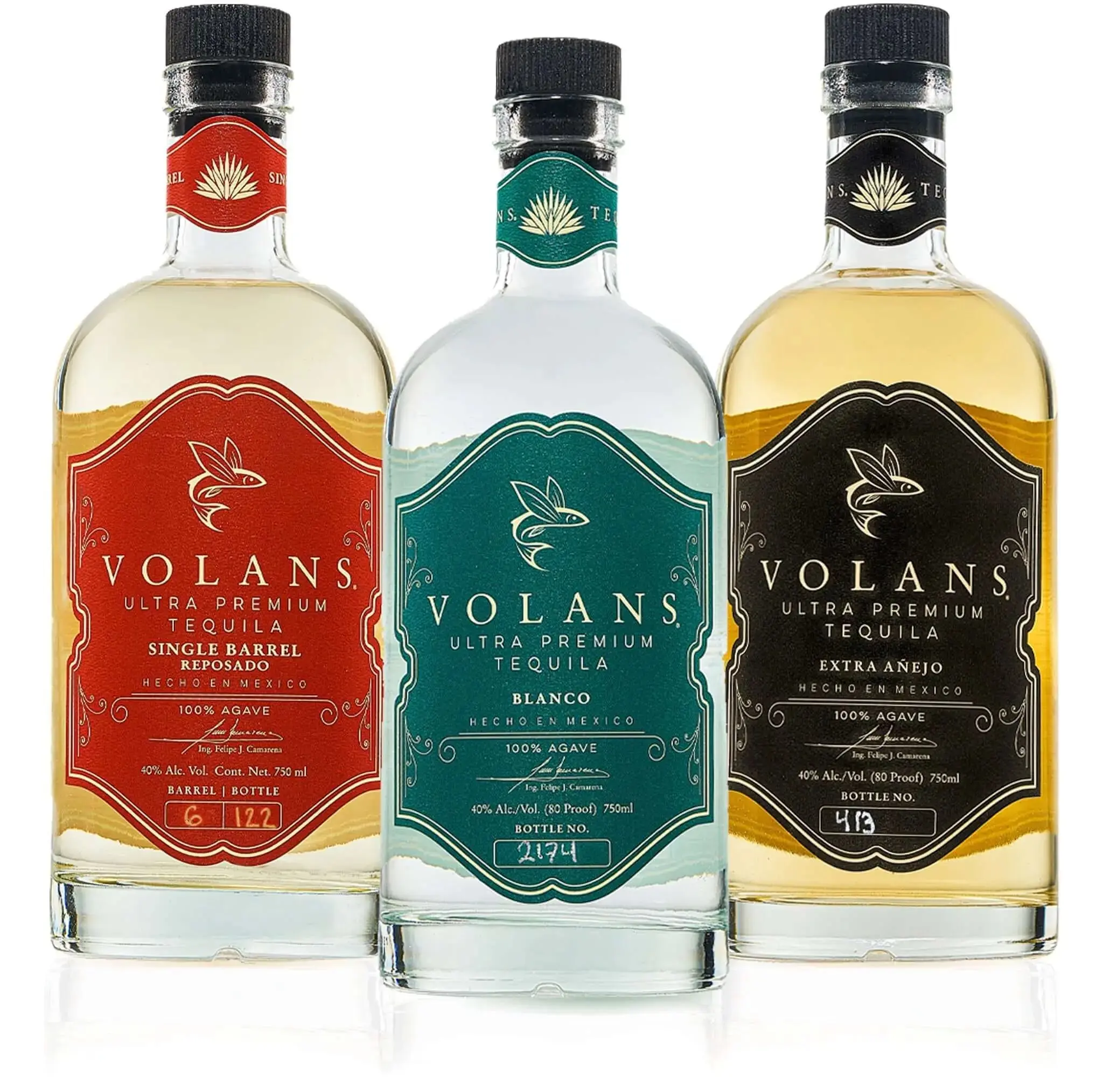 Volans Family Collection – Blanco, Reposado & Extra Añejo Bundle