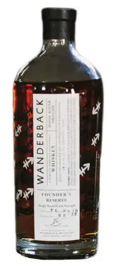 Wanderback Whiskey Founder’s Reserve Single Barrel Cask Strength