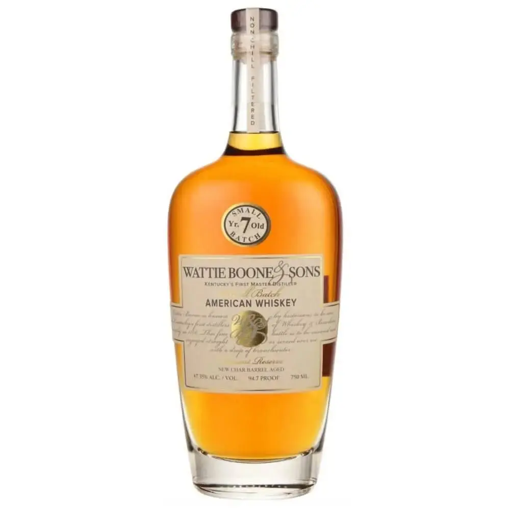 Wattie Boone & Sons 7 Year Old American Whiskey