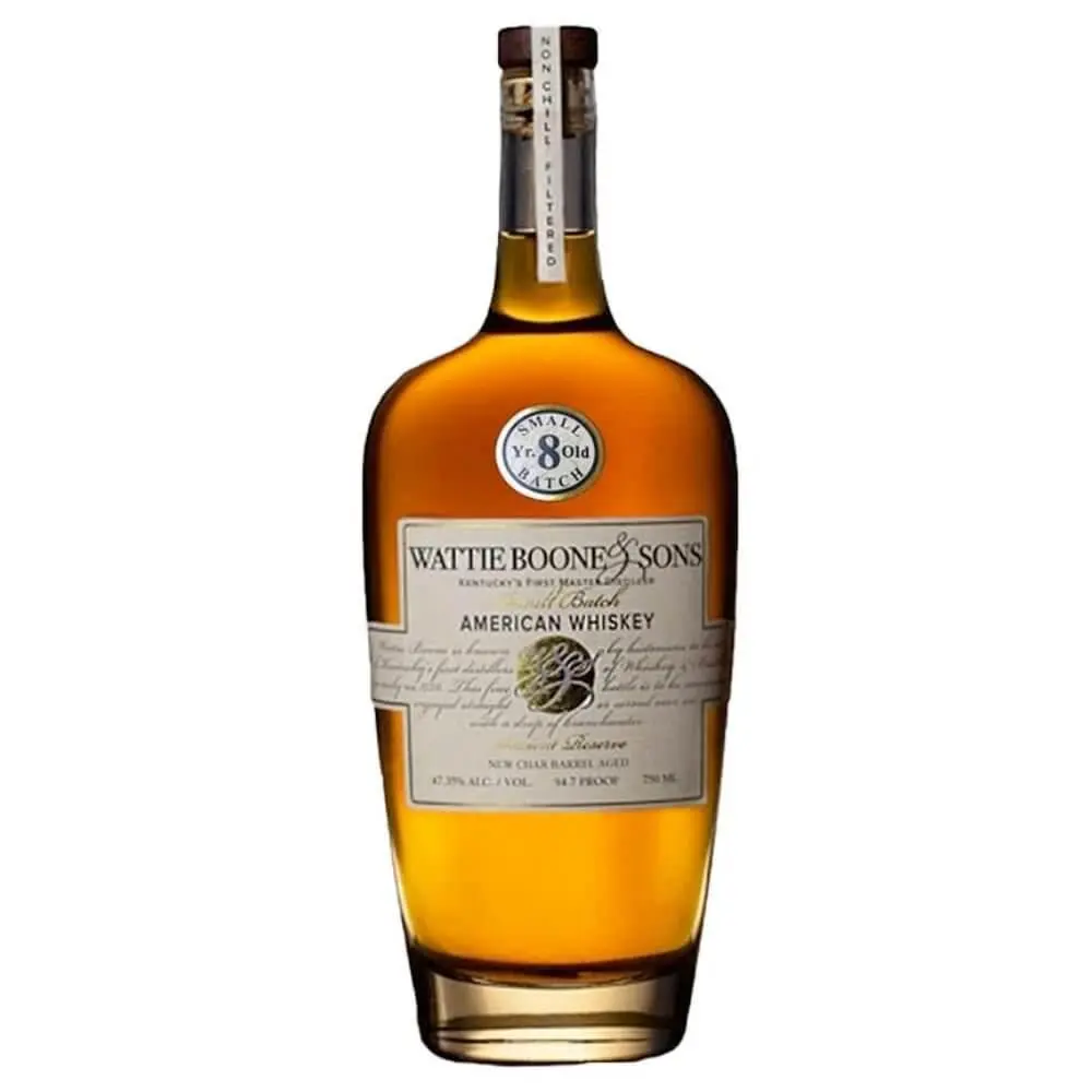Wattie Boone & Sons 8 Year Small Batch American Whiskey