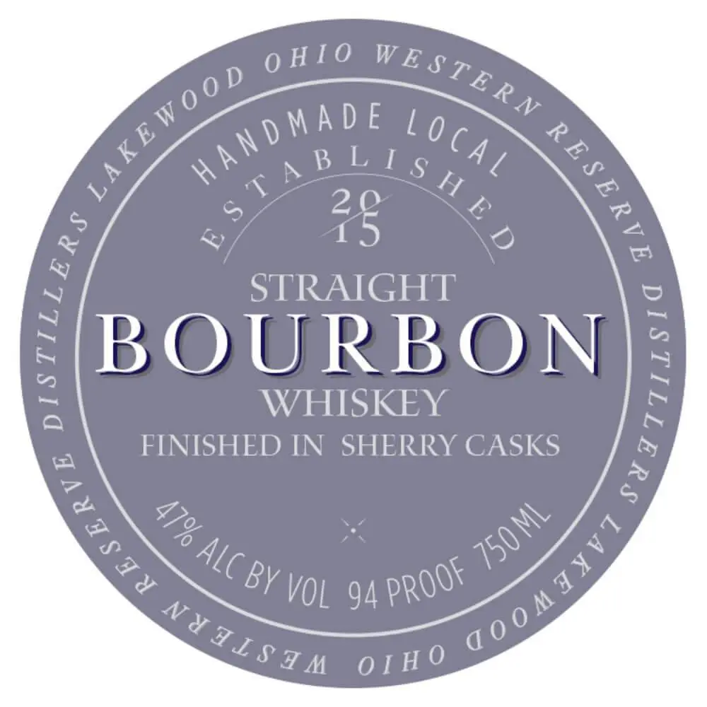 Western Reserve Bourbon Finished in Sherry Casks - Image 2