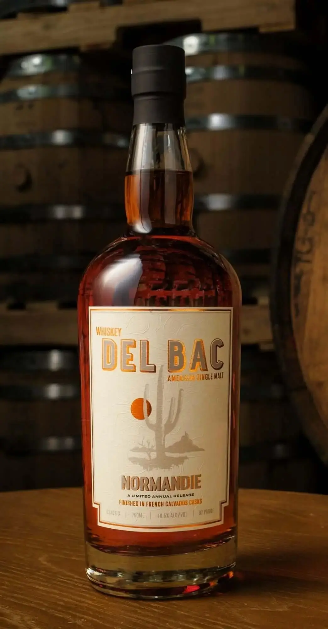 Whiskey Del Bac Normandie American Single Malt