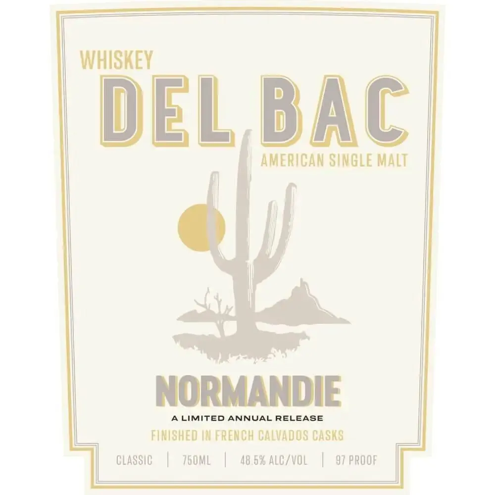 Whiskey Del Bac Normandie American Single Malt - Image 2