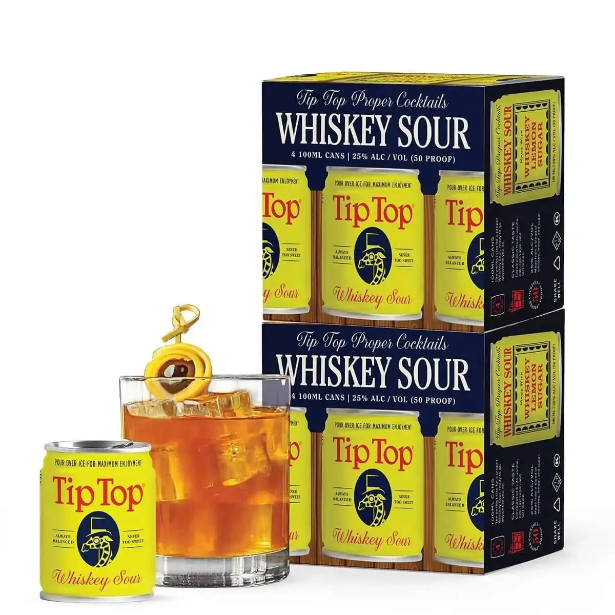 Tip Top Cocktails Whiskey Sour