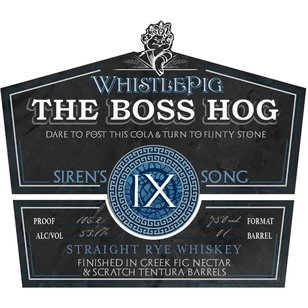 WhistlePig The Boss Hog IX Sirens Song Straight Rye Whiskey - Image 2