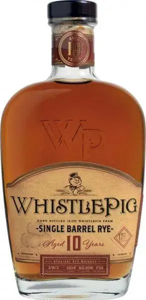 WhistlePig 10 Year Single Barrel Select by BuyMyLiquor.com Barrel #19106