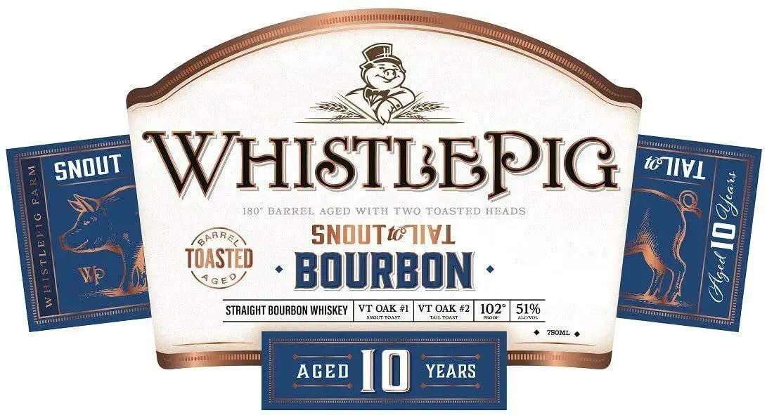 WhistlePig Snout to Tail Bourbon 10-Year-Old Straight Bourbon Whiskey - Image 2