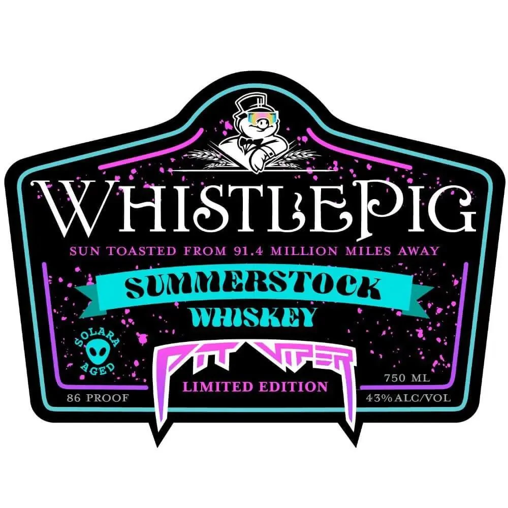 WhistlePig Summerstock Pit Viper Solara Aged Whiskey Limited Edition - Image 2