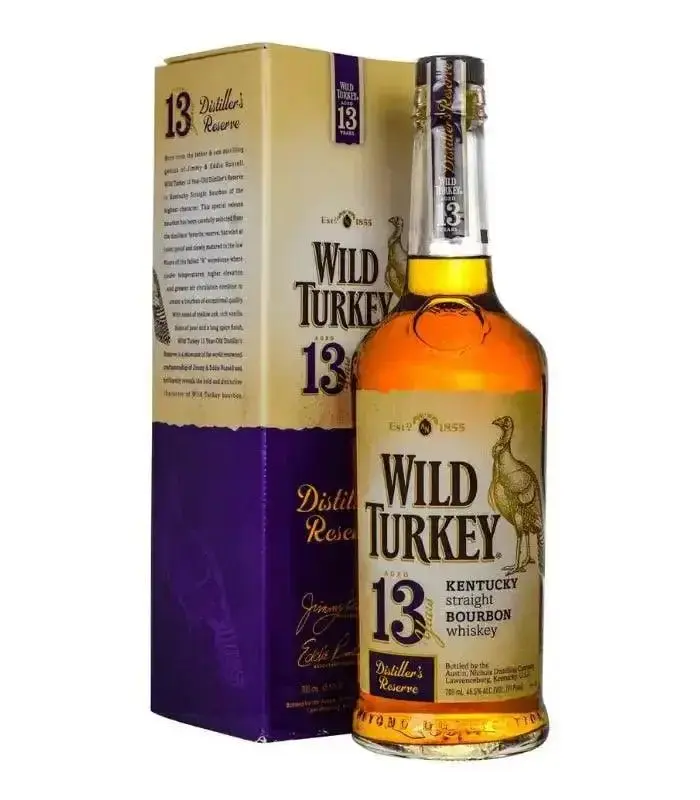 Wild Turkey 13 Years Old Distiller's Reserve Bourbon Whiskey 700mL