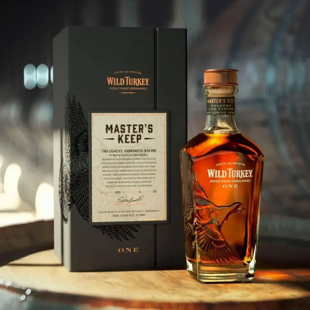 Wild Turkey Master's Keep "One" Toasted Oak Finish - Image 2