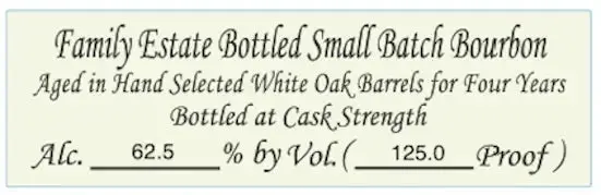 Willett Family Estate Small Batch Bourbon 4 Year Cask Strength 750ml - Image 3