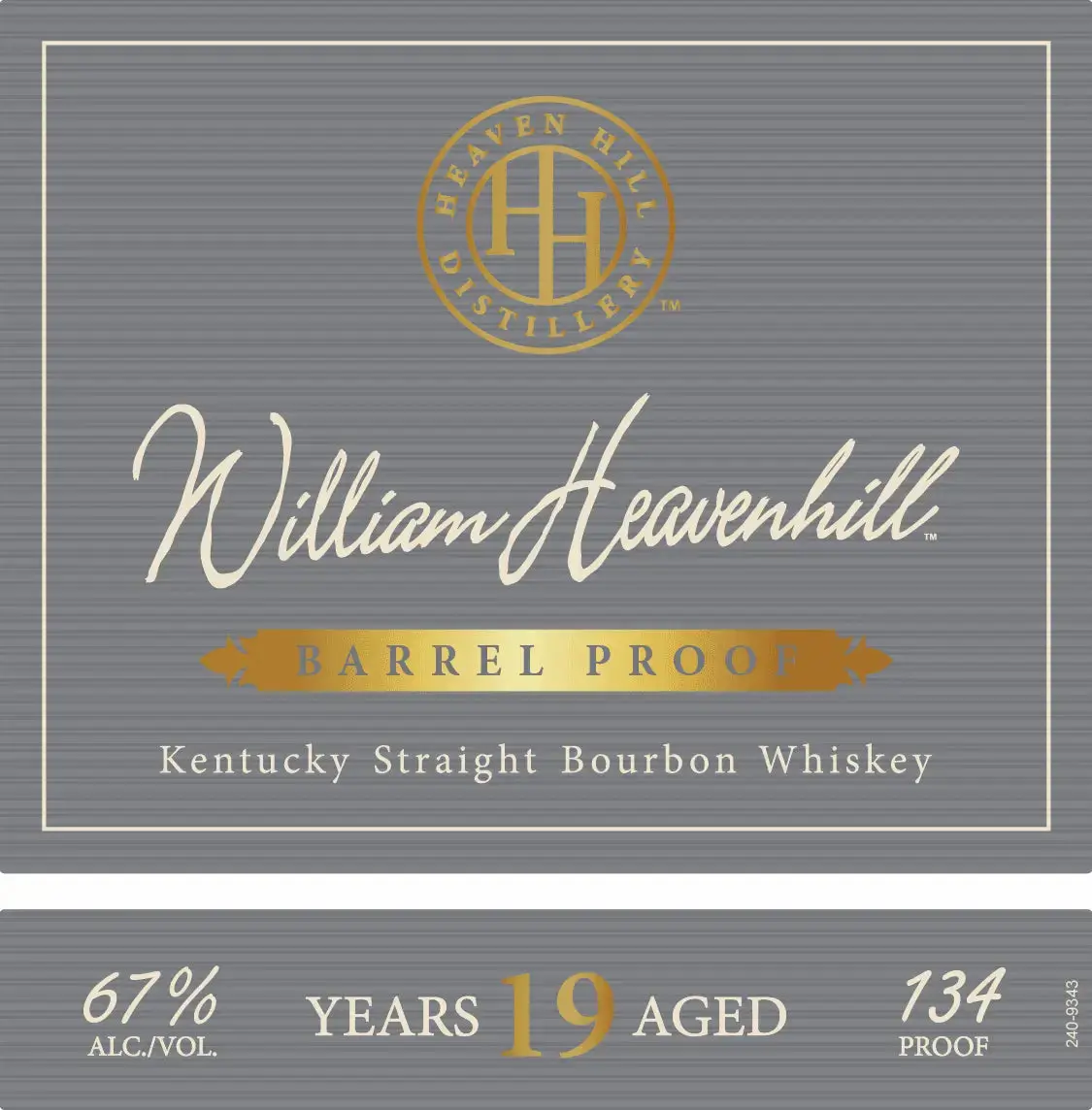 William Heavenhill 19 Year Barrel Proof Bourbon 12th Edition