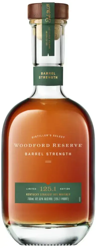 Woodford Reserve Barrel Strength Kentucky Straight Rye Whiskey 125.1 Proof