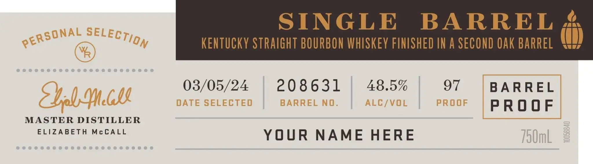 Woodford Reserve Double Oaked Single Barrel Bourbon