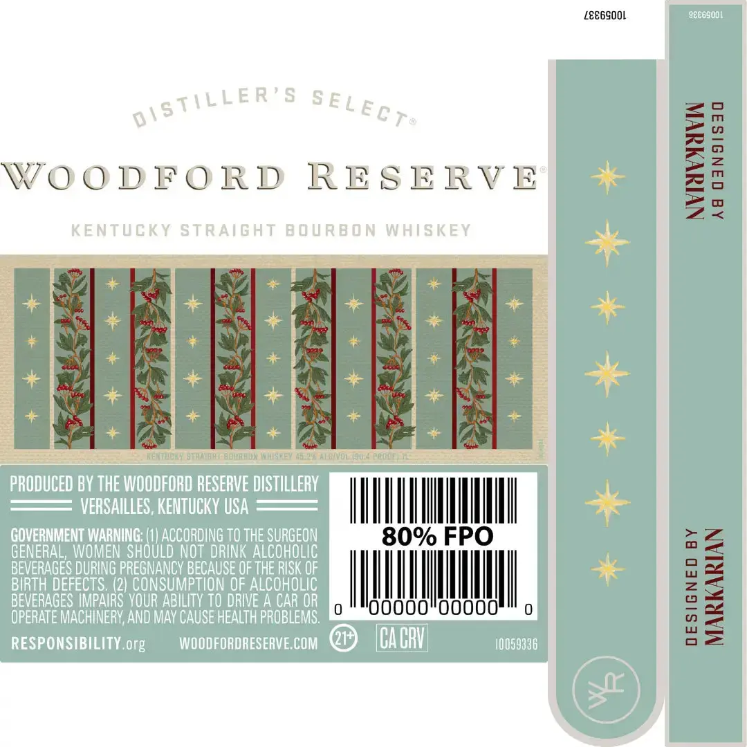 Woodford Reserve Holiday Edition Bourbon 2025 “Designed by Markarian” - Image 3