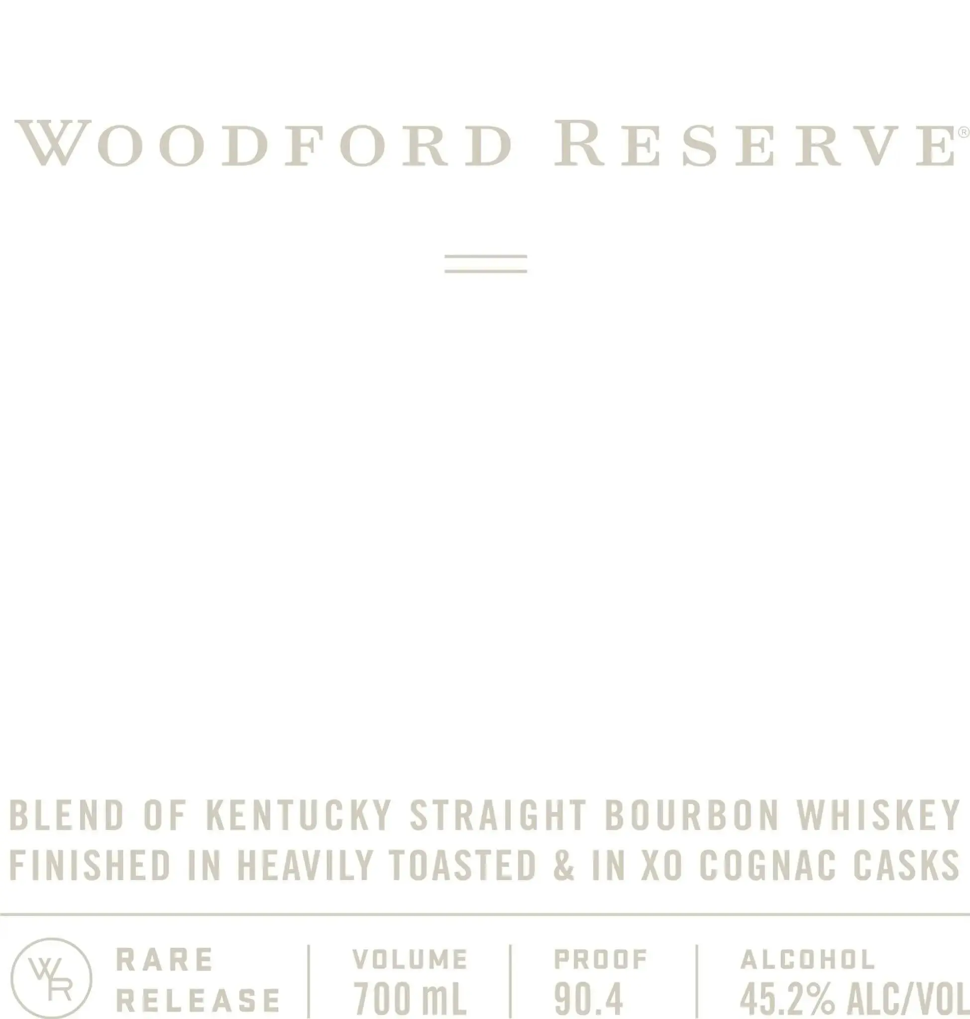 Woodford Reserve Kentucky Straight Bourbon Finished in Heavily Toasted & XO Cognac Casks