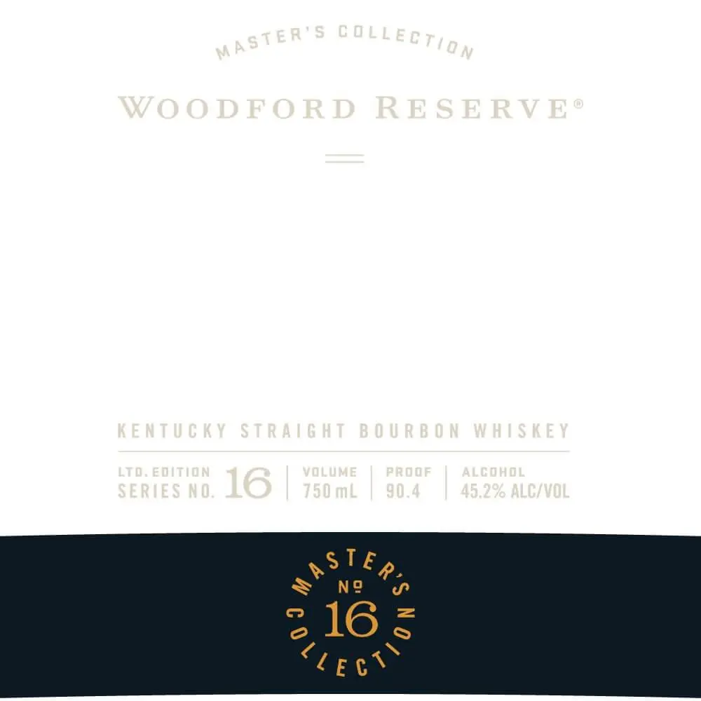 Woodford Reserve Master’s Collection Very Fine Rare No. 16 - Image 2