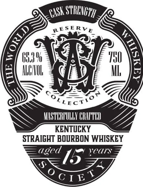 World Whiskey Society 15 Year Bourbon Whiskey Cask Strength