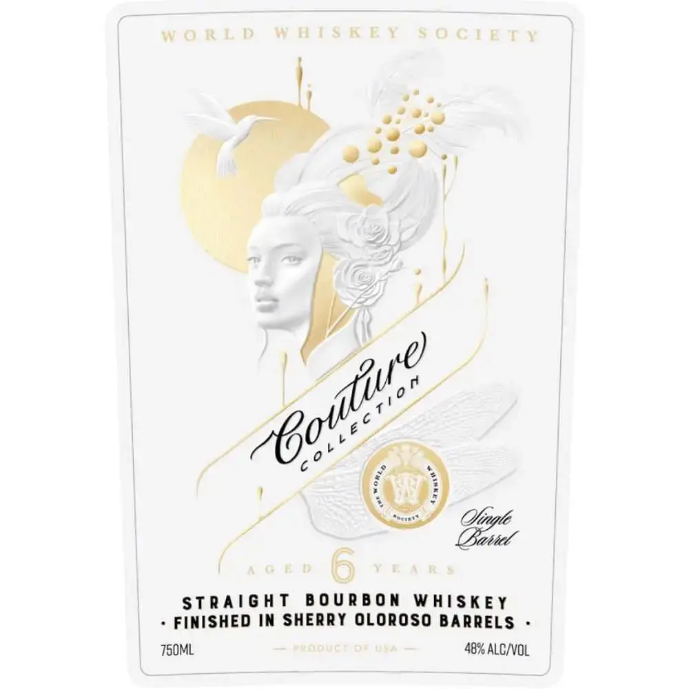 World Whiskey Society Couture Collection Bourbon Finished in Sherry Oloroso Barrels