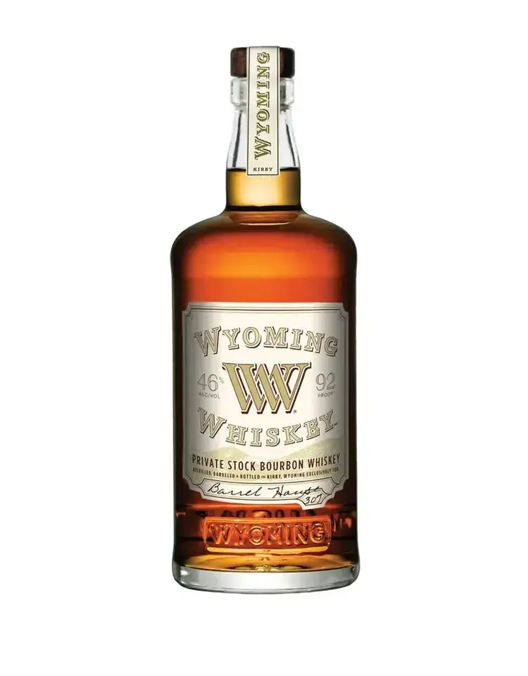 Wyoming Whiskey Private Stock Bourbon Whiskey Barrel Harvest Edition 92 Proof