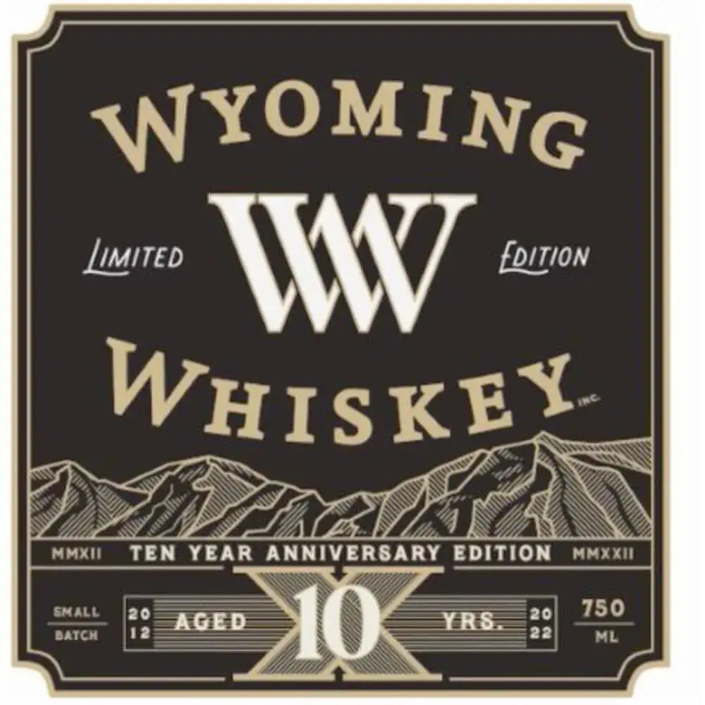 Wyoming Whiskey Ten Year Anniversary Edition Straight Bourbon - Image 2